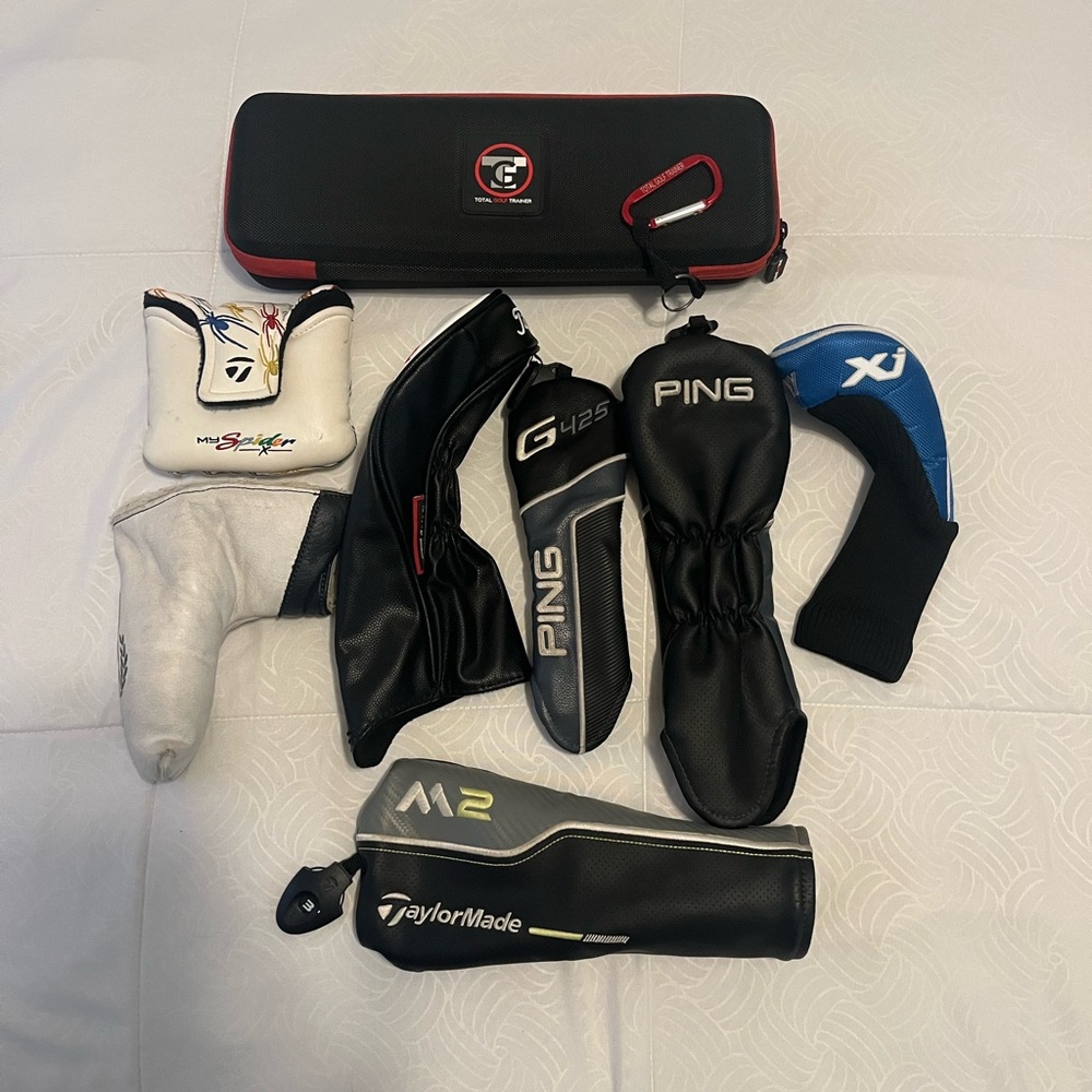 TaylorMade M2 Black and White Golf Club Head Cover